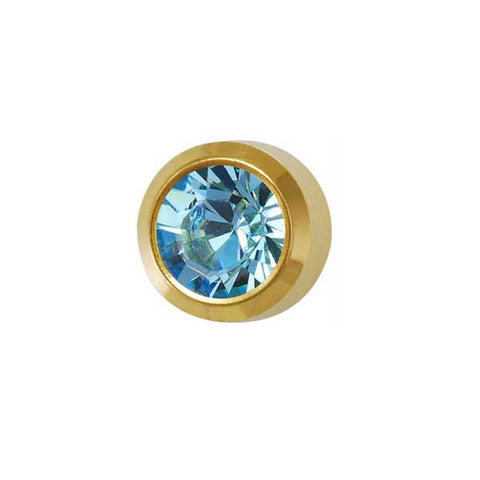 March Gold Bezel - Aquamarine FD2042 - Rossan Distributors