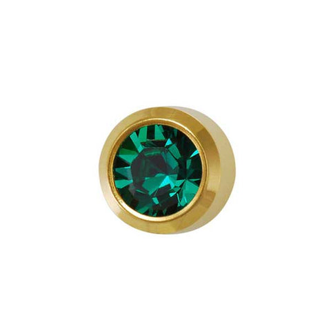 May Gold Bezel - Emerald FD2044 - Rossan Distributors