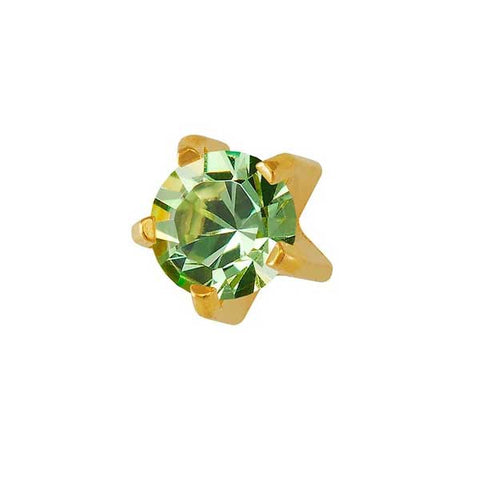 August Gold Clawset - Peridot FD2047C - Rossan Distributors