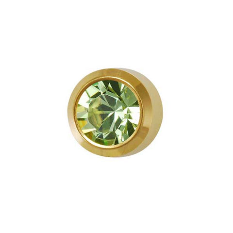 August Gold Bezel - Peridot FD2047 - Rossan Distributors