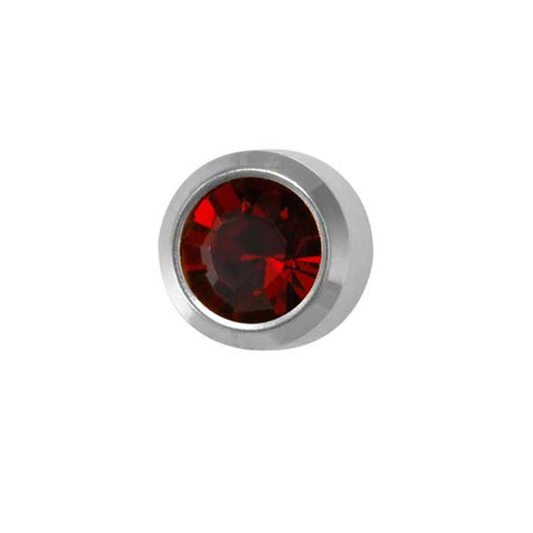 January Stainless Steel Bezel - Garnet FD3040 - Rossan Distributors