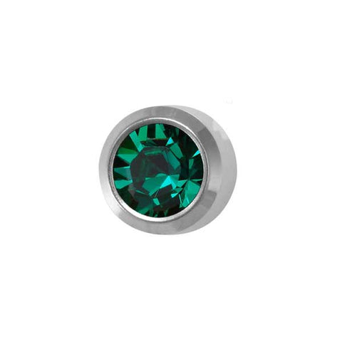 May Stainless Steel Bezel - Emerald FD3044 - Rossan Distributors