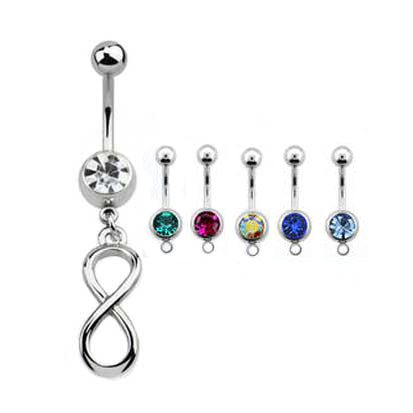 Belly Banana Infinity Dangle BJ1288