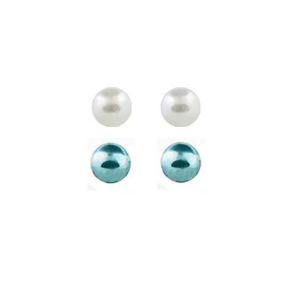 Duo Pack Metallic Balls Aquamarine FE4731AQ - Rossan Distributors