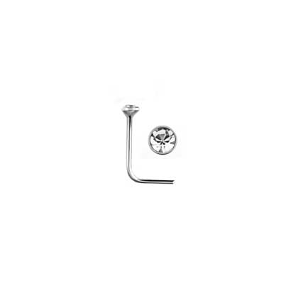 Crystal Bent Nose Stud NS4094C