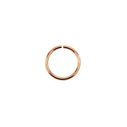 Nose Ring Rose Gold Plated NS7001 18g