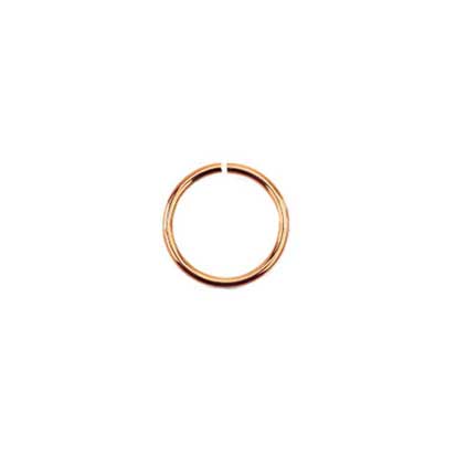 Nose Ring Rose Gold Plated NS7001 18g