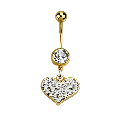 Belly Banana Hanging Heart BJ1326