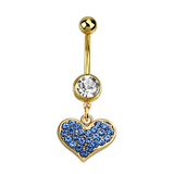 Belly Banana Hanging Heart BJ1326