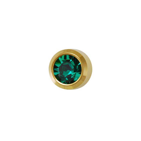 May Gold Bezel Mini - Emerald FD2044M - Rossan Distributors