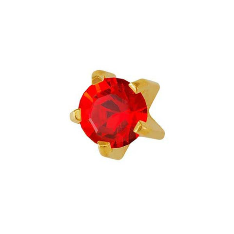 July Gold Clawset - Ruby FD2046C - Rossan Distributors