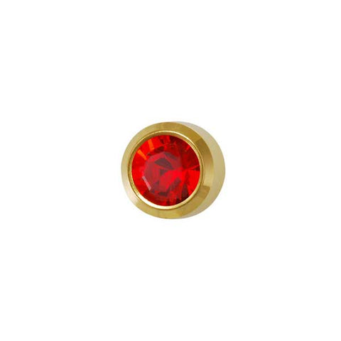 July Gold Bezel Mini - Ruby FD2046M - Rossan Distributors