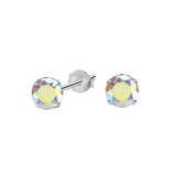 6mm CZ AB SILVER FE4136AB - Rossan Distributors