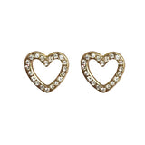 Open Heart CZ Gold FE4254G - Rossan Distributors