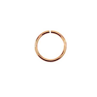 Nose Ring Rose Gold Plated NS7001.12 18g