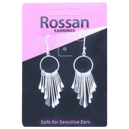 Rings with Rods Silver PC2401 - Rossan Distributors